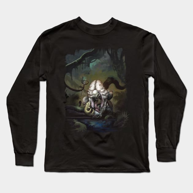 The Killer Rabbit Long Sleeve T-Shirt by Abstract